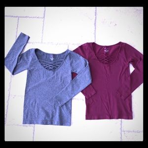 Tops - Cute cross strap design, Soft and Stretchy